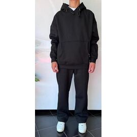 Фотография Костюм спортивный мужской 1821 black р.S-XL "i8denim" недорого оптом от прямого поставщика