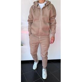 Фотография Костюм спортивный мужской 1826 beige р.S-XL "i8denim" недорого оптом от прямого поставщика
