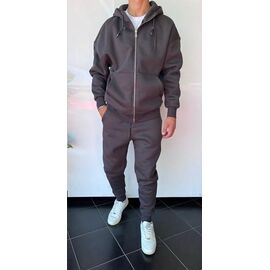 Фотография Костюм спортивный мужской 1831 d.grey р.S-XL "i8denim" недорого оптом от прямого поставщика