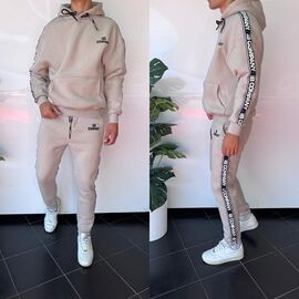 Фотография Костюм спортивный мужской 1832 grey р.S-XL "i8denim" недорого оптом от прямого поставщика
