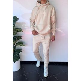 Фотография Костюм спортивный мужской 1853 beige р.S-XL "i8denim" недорого оптом от прямого поставщика