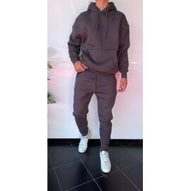 Фотография Костюм спортивный мужской 1855 d.grey р.S-XL "i8denim" недорого оптом от прямого поставщика