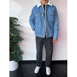 Фотография Куртка мужская зимняя 1956 l.blue р.M-3XL "i8denim" недорого оптом от прямого поставщика