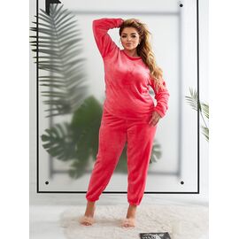 Фотография Пижама тёплая женская 2010 pink р.52-56 "Nadia-Natali" недорого оптом от прямого поставщика