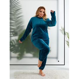 Фотография Пижама тёплая женская 2010 navy р.52-56 "Nadia-Natali" недорого оптом от прямого поставщика