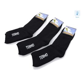 Фотография Носки мужские 09  diabetic socks термо black р.42-44 "Textile" недорого оптом от прямого поставщика