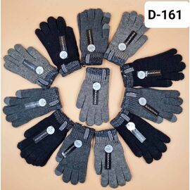 Фотография Перчатки мужские D161 mix р.11-13 "Рукавичка" недорого оптом от прямого поставщика