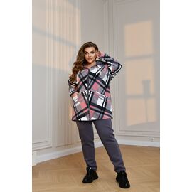 Фотография Костюм спортивный женский 4015 grey р.52-58 "Iren Veles" недорого оптом от прямого поставщика