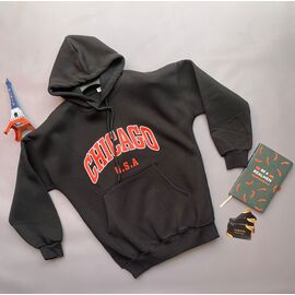 Фотография Худи женское 169 black р.S-L "Verton" недорого оптом от прямого поставщика