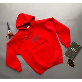 Фотография Худи женское 172 red р.S-L "Verton" недорого оптом от прямого поставщика