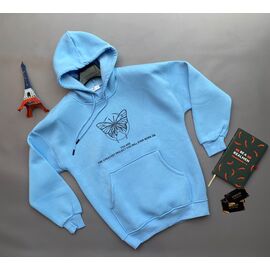 Фотография Худи женское 177 l.blue р.S-L "Verton" недорого оптом от прямого поставщика