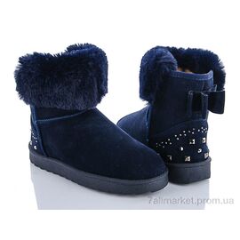 Уггі жіночі утеплені Зима 687-2 синий (8 пар р.36-40) "Class Shoes" недорого оптом від прямого постачальника