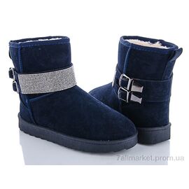 Уггі жіночі утеплені Зима 8829-3 синий (8 пар р.36-40) "Class Shoes" недорого оптом від прямого постачальника