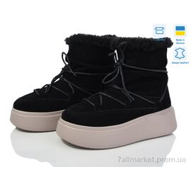 Уггі жіночі утеплені Зима 497 ч.з. беж.під. (6 пар р.36-40) "G-Aira" недорого оптом від прямого постачальника