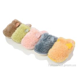 Фотография Тапки детские домашние зима S887 mix (12 пар р.28-35) "Family" недорого оптом от прямого поставщика