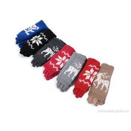 Фотография Перчатки для детей Зима 80 mix (500 шт. р.сетка 5-8) "CAP" недорого оптом от прямого поставщика