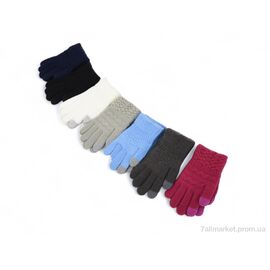 Фотография Перчатки для детей Зима 607 mix (12 шт. р.сетка 8-11) "CAP" недорого оптом от прямого поставщика