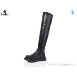 Ботфорти жіночі Зима H93A14-1 (6 пар р.36-40) "Башили" недорого оптом від прямого постачальника