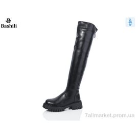 Ботфорти жіночі Зима H93A10-1 (6 пар р.36-40) "Башили" недорого оптом від прямого постачальника