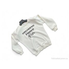 Фотография Батник женский Зима 03-2 білий (3 шт. р.сетка S-L) "Verton" недорого оптом от прямого поставщика