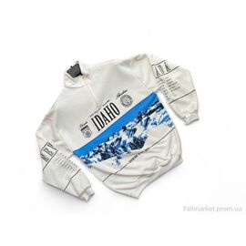 Фотография Батник женский Зима 04 білий (3 шт. р.сетка S-L) "Verton" недорого оптом от прямого поставщика