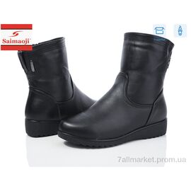 Чоботи жіночі зручні Зима FA23-1 (6 пар р.41-43) "Saimaoji" недорого оптом від прямого постачальника
