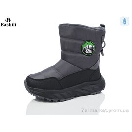 Фотография Дутики детские утепленные зима QK1881A-1 (8 пар р.32-37) "Башили" недорого оптом от прямого поставщика
