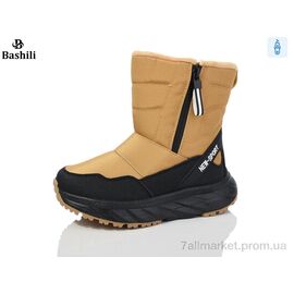 Дутики дитячі утеплені Зима QK1883A-13 (8 пар р.32-37) "Башили" недорого оптом від прямого постачальника