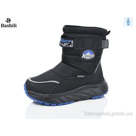 Дутики дитячі утеплені Зима QK1886A (8 пар р.32-37) "Башили" недорого оптом від прямого постачальника