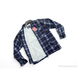 Чоловіча сорочка Зима 009-3 (10 шт. р.сіткаM/L-3XL/4XL) "Verton" недорого оптом від прямого постачальника