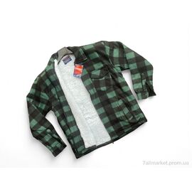 Чоловіча сорочка Зима 009-9 (10 шт. р.сіткаM/L-3XL/4XL) "Verton" недорого оптом від прямого постачальника