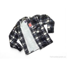 Чоловіча сорочка Зима 009-10 (10 шт. р.сіткаM/L-3XL/4XL) "Verton" недорого оптом від прямого постачальника