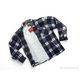 Чоловіча сорочка Зима 009-13 (10 шт. р.сіткаM/L-3XL/4XL) "Verton" недорого оптом від прямого постачальника