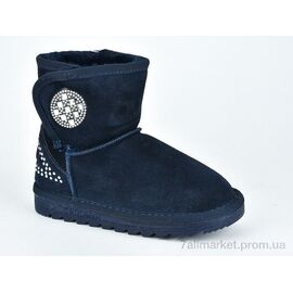 Фотография Угги детские утепленные зима W1-102 blue (8 пар р.28-32) "Violeta" недорого оптом от прямого поставщика