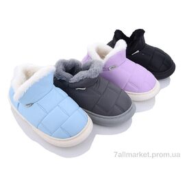 Фотография Тапки женские для дома зима L834 mix (24 пар р.36-41) "Lion-Lu" недорого оптом от прямого поставщика