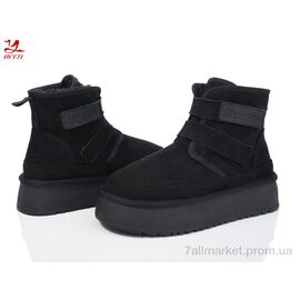 Черевики жіночі стильні Зима 821-2 (8 пар р.36-41) "Bytji" недорого оптом від прямого постачальника