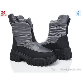 Черевики жіночі стильні Зима 819-3 (8 пар р.36-41) "Bytji" недорого оптом від прямого постачальника