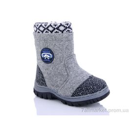 Фотография Валенки детские теплые зима 9425C-3 (8 пар р.27-32) "LiBang" недорого оптом от прямого поставщика