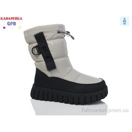 Фотография Дутики детские утепленные зима E3608-4 (8 пар р.32-37) "GFB-Канарейка" недорого оптом от прямого поставщика