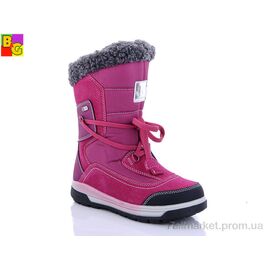 Фотография Детская термо обувь зима B20-218 (6 пар р.33-38) "BG" недорого оптом от прямого поставщика