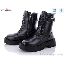 Фотография Ботинки женские стильные зима LE172-1 (6 пар р.36-41) "Veagia-ADA" недорого оптом от прямого поставщика
