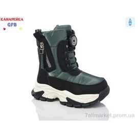 Фотография Дутики детские утепленные зима G1610-3 (8 пар р.22-27) "GFB-Канарейка" недорого оптом от прямого поставщика