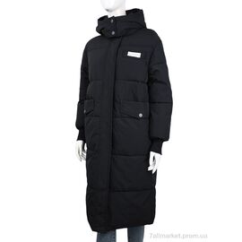 Фотография Пальто женское Зима C6809 black (09081) (4 шт. р.сетка 50-56) "Obuvok" недорого оптом от прямого поставщика
