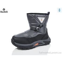 Дутики дитячі утеплені Зима 8870-1K (8 пар р.32-37) "Башили" недорого оптом від прямого постачальника