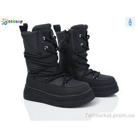 Черевики дитячі зручні Зима BM3986-1C (8 пар р.32-37) "Bessky-Kellaifeng" недорого оптом від прямого постачальника