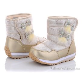 Дутики дитячі утеплені Зима C311-5 (6 пар р.23-26) "Эльффей" недорого оптом від прямого постачальника