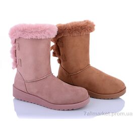 Уггі жіночі утеплені Зима Y131-0T mix (5 пар р.39-41) "Class Shoes" недорого оптом від прямого постачальника