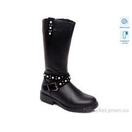 Фотография Сапоги детские красивые зима R516558037 BK (6 пар р.33-38) "Weestep" недорого оптом от прямого поставщика