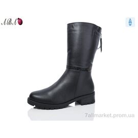 Чоботи жіночі зручні Зима B1ABA6 (8 пар р.37-42) "Aba" недорого оптом від прямого постачальника