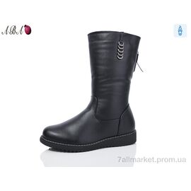 Фотография Сапоги женские удобные зима B1ABA0 (8 пар р.37-42) "Aba" недорого оптом от прямого поставщика